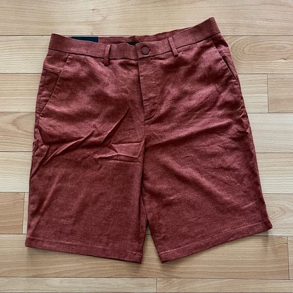 Core Temp 11” Linen Blend Shorts (Mens) - Picture 3 of 4